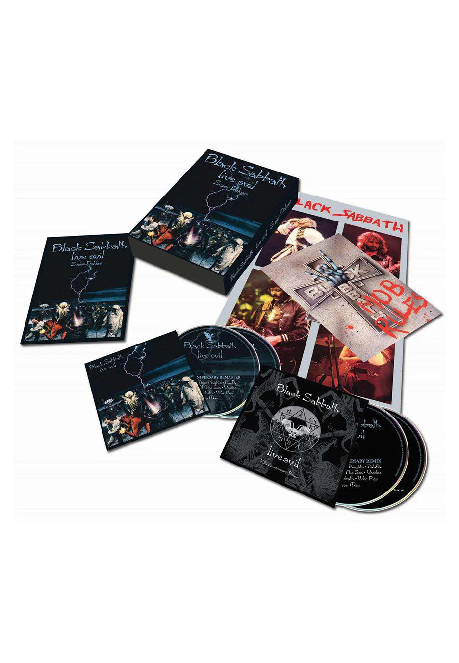 Black Sabbath - Live Evil (Super Deluxe 40th Anniversary Edition) - 4 CD | Neutral-Image