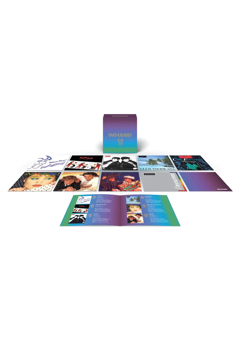 Wham! - The Singles: Echoes From The Edge Of Heaven - 10 CD Boxset | Neutral-Image