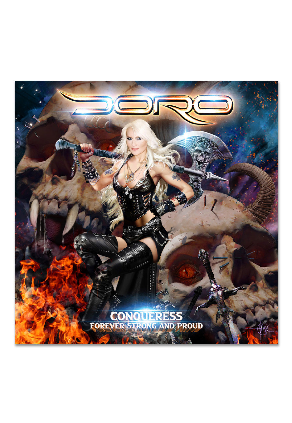 Doro - Conqueress - Forever Strong And Proud - Digibook 2 CD | Neutral-Image