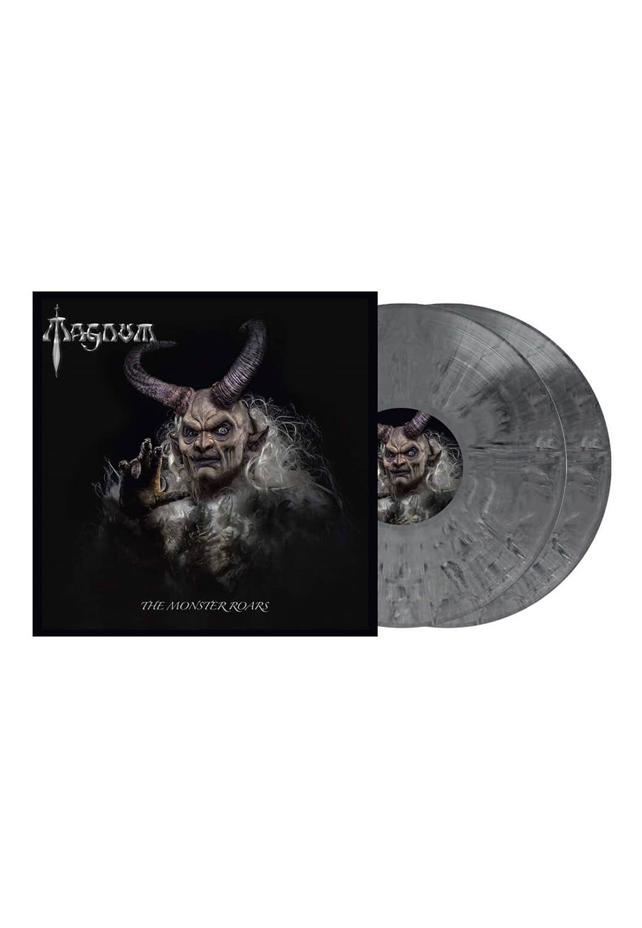 Magnum - The Monster Roars White/Black - Marbled 2 Vinyl | Neutral-Image