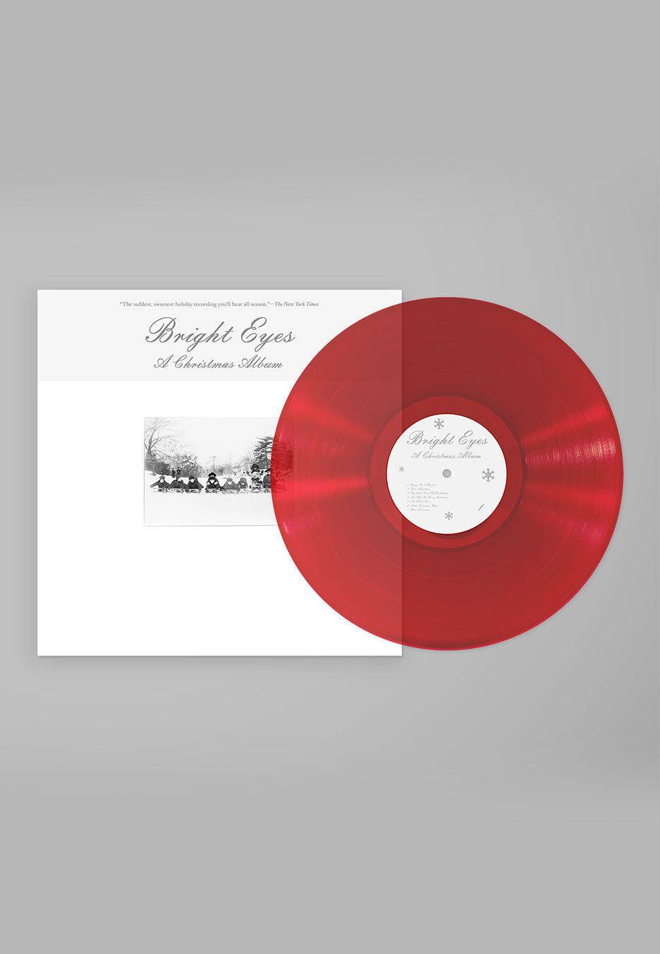 Bright Eyes - A Christmas Album Ltd. Clear Red - Colored Vinyl | Neutral-Image