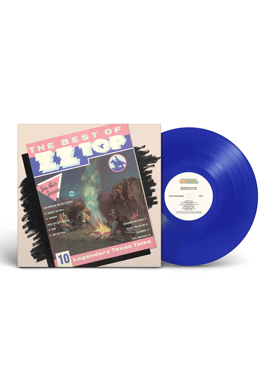 ZZ Top - The Best Of ZZ Top Ltd. Translucent Blue - Colored Vinyl | Neutral-Image