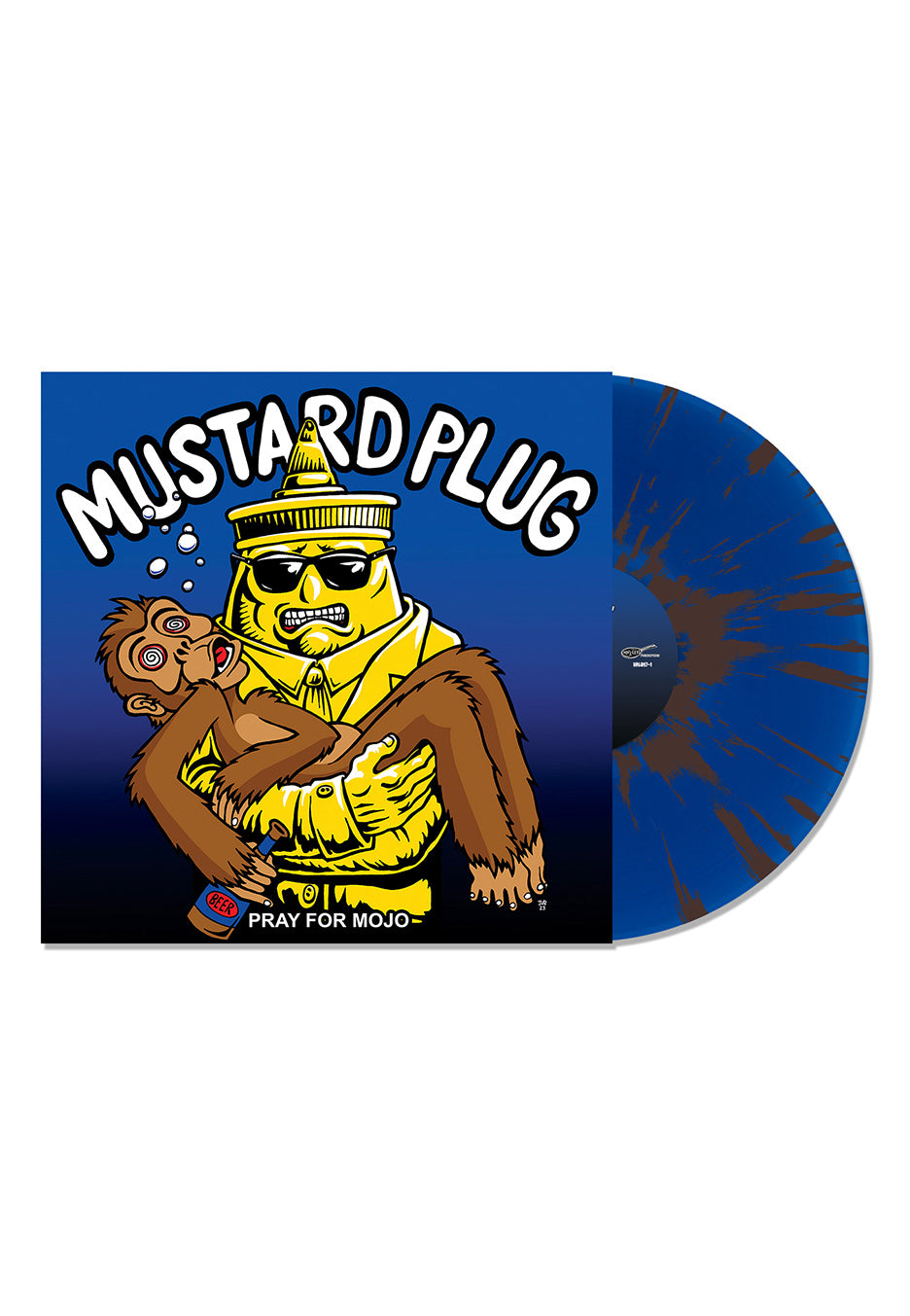 Mustard Plug - Pray For Mojo 25th Anniversary Monkey Poo - Splattered Vinyl | Neutral-Image