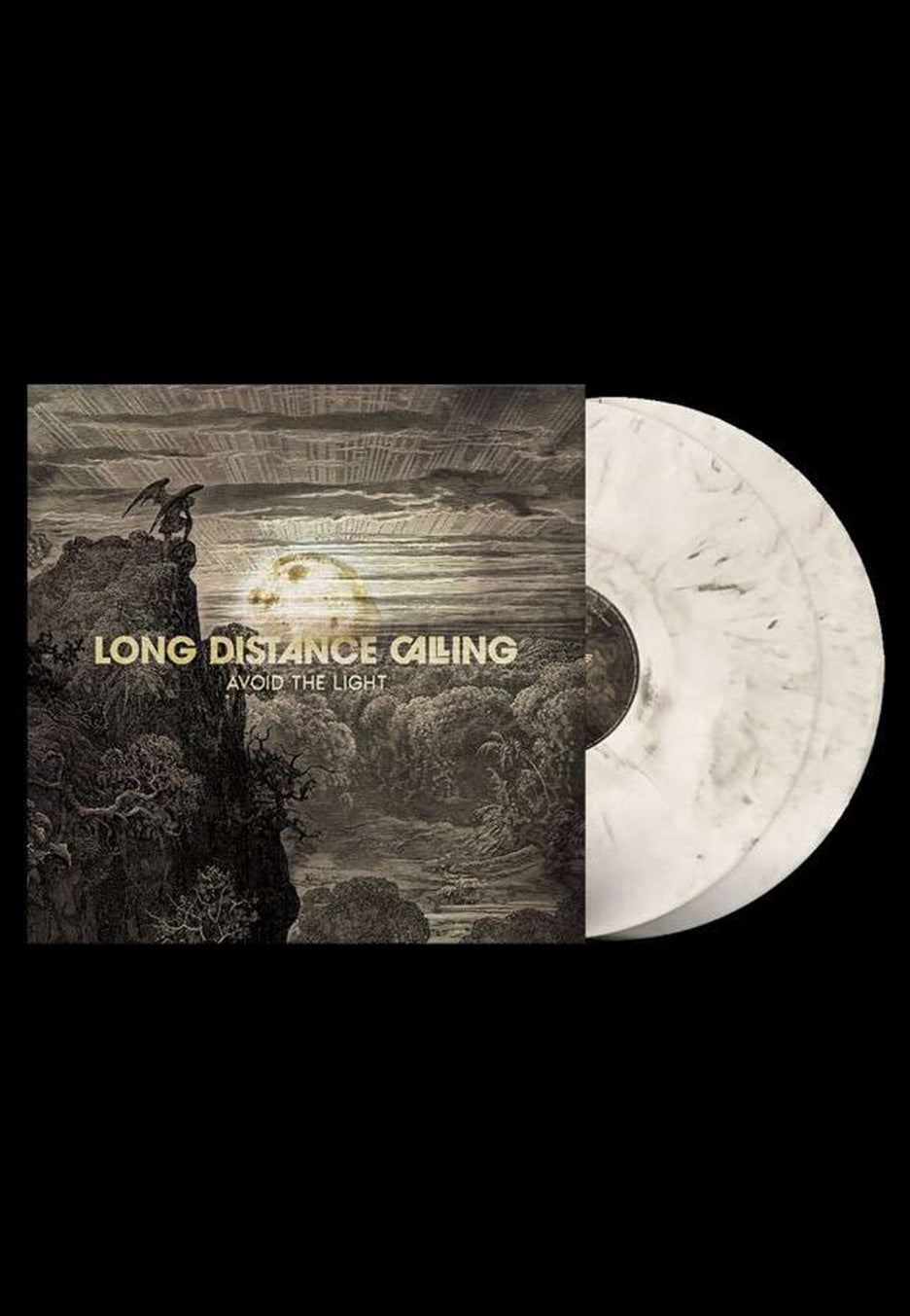 Long Distance Calling - Avoid The Light (Ltd. 15th Anniversary Edition) Creme White/Black - Marbled 2 Vinyl | Neutral-Image