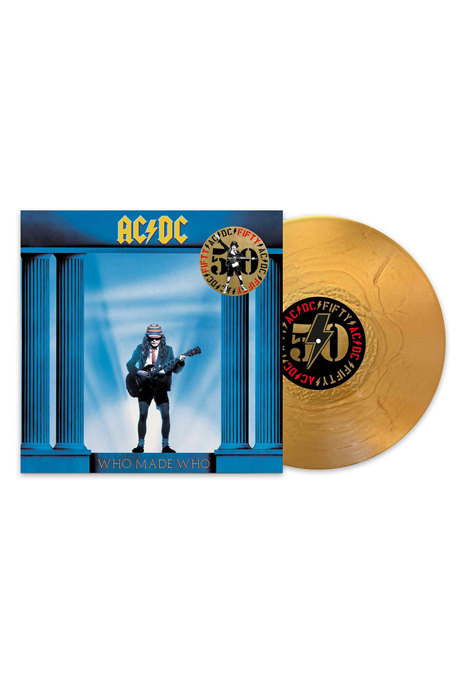 AC/DC - Who Made Who (Limited 50th Anniversary Edition) Gold - Colored Vinyl | Neutral-Image