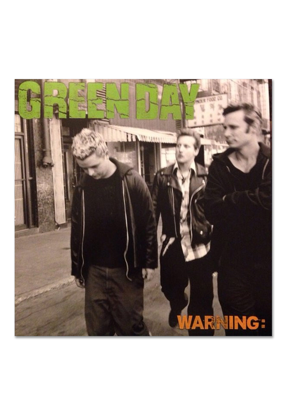 Green Day - Warning Ltd. Fluorescent Green - Colored Vinyl | Neutral-Image