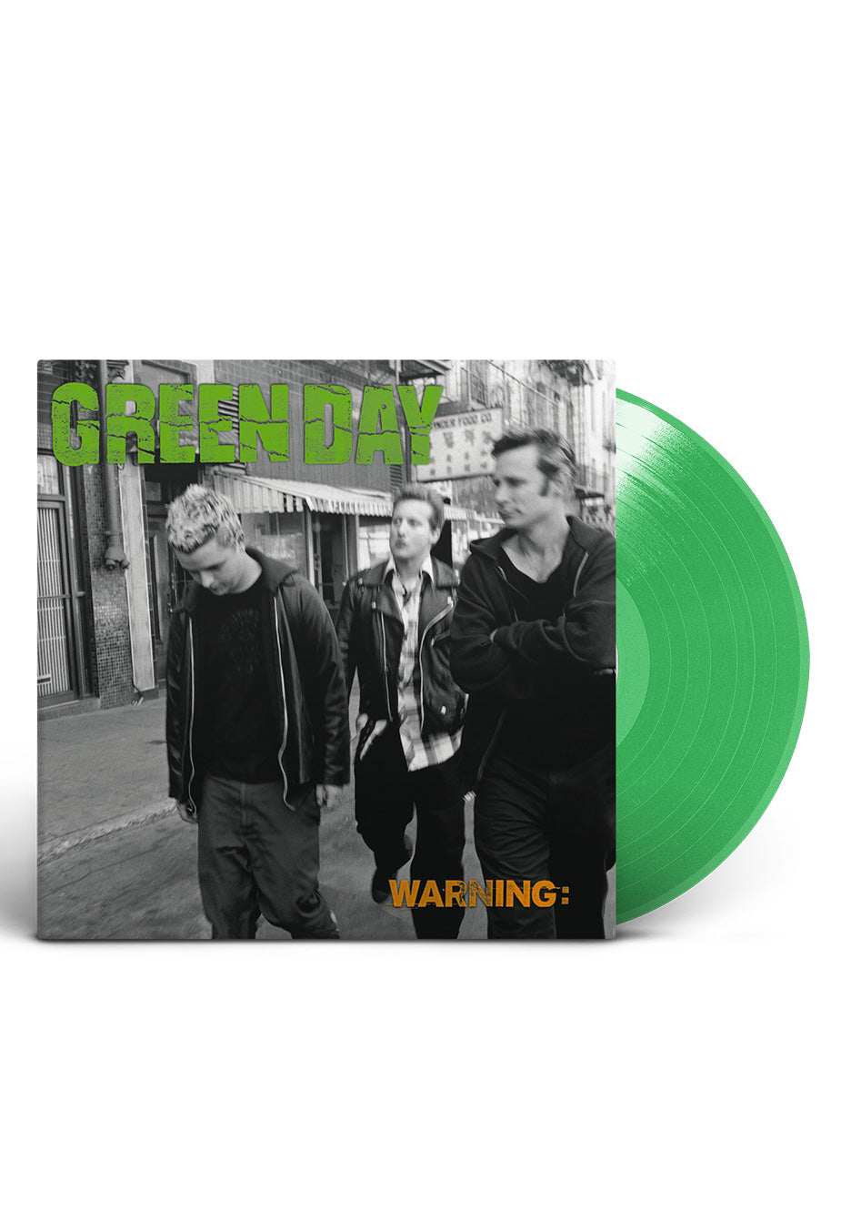 Green Day - Warning Ltd. Fluorescent Green - Colored Vinyl | Neutral-Image