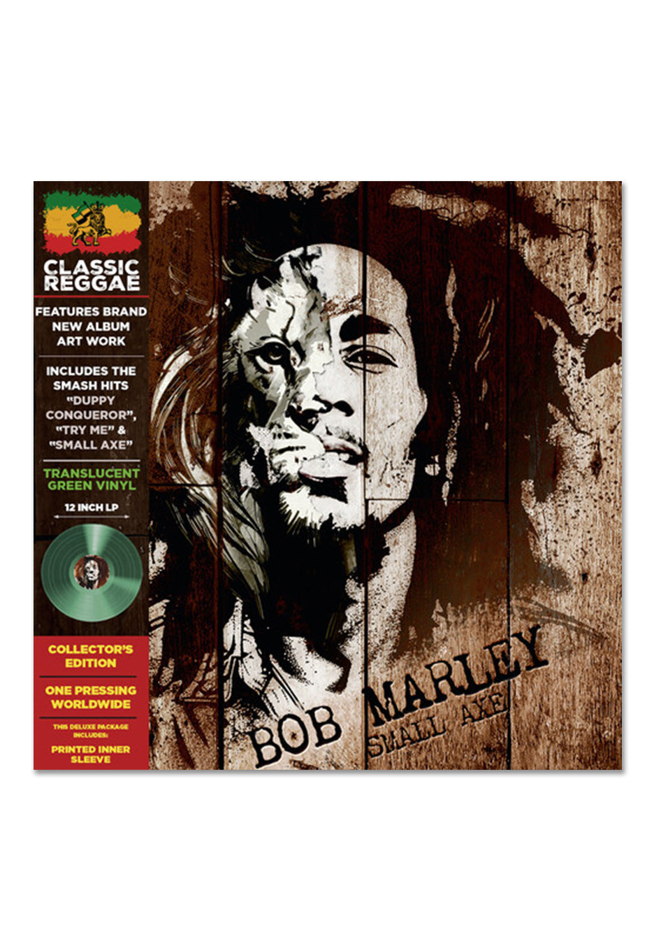 Bob Marley - Small Axe Ltd. Transparent Green - Vinyl | Neutral-Image