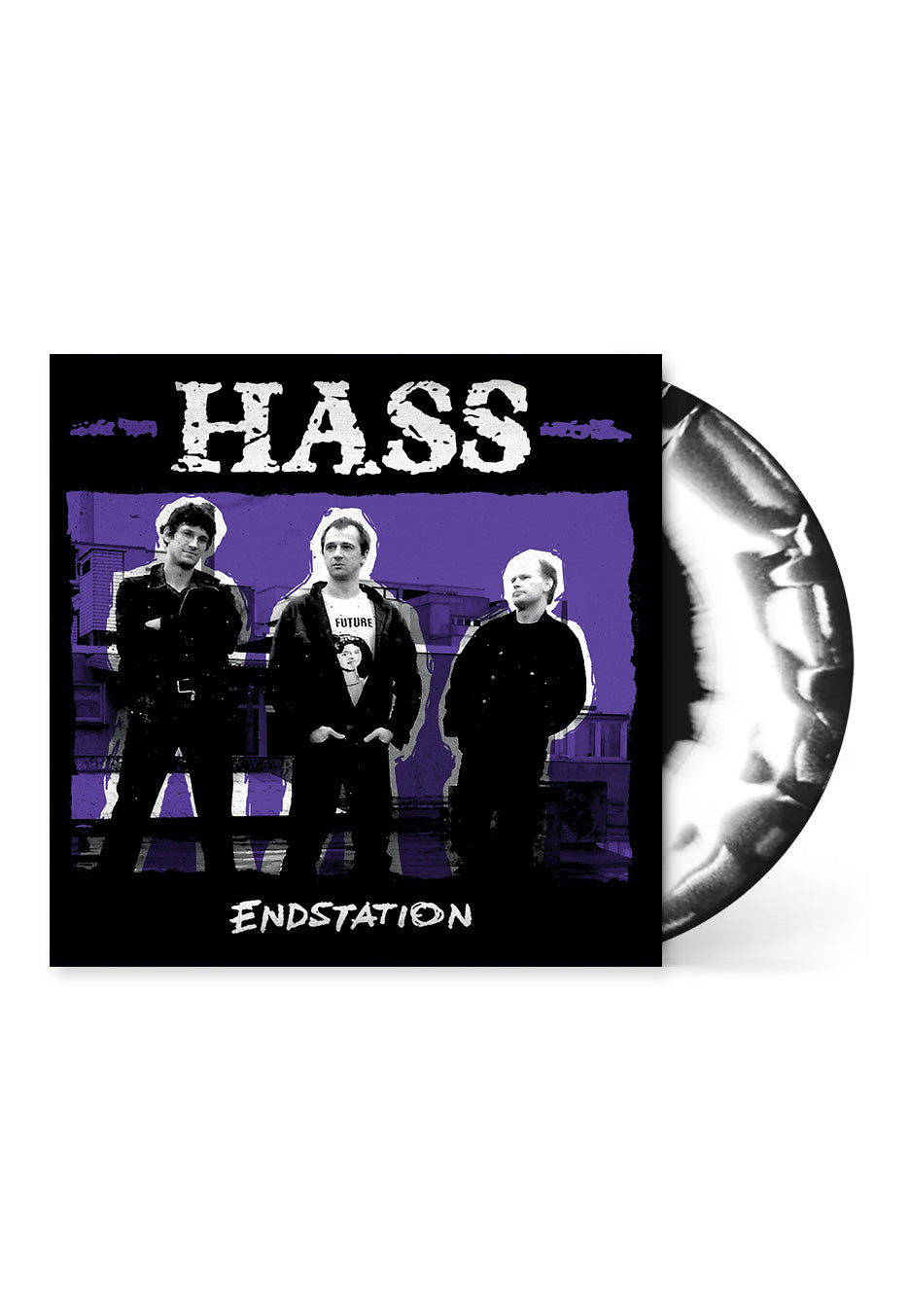 Hass - Endstation Ltd. Black/White Swirl - Colored Vinyl | Neutral-Image