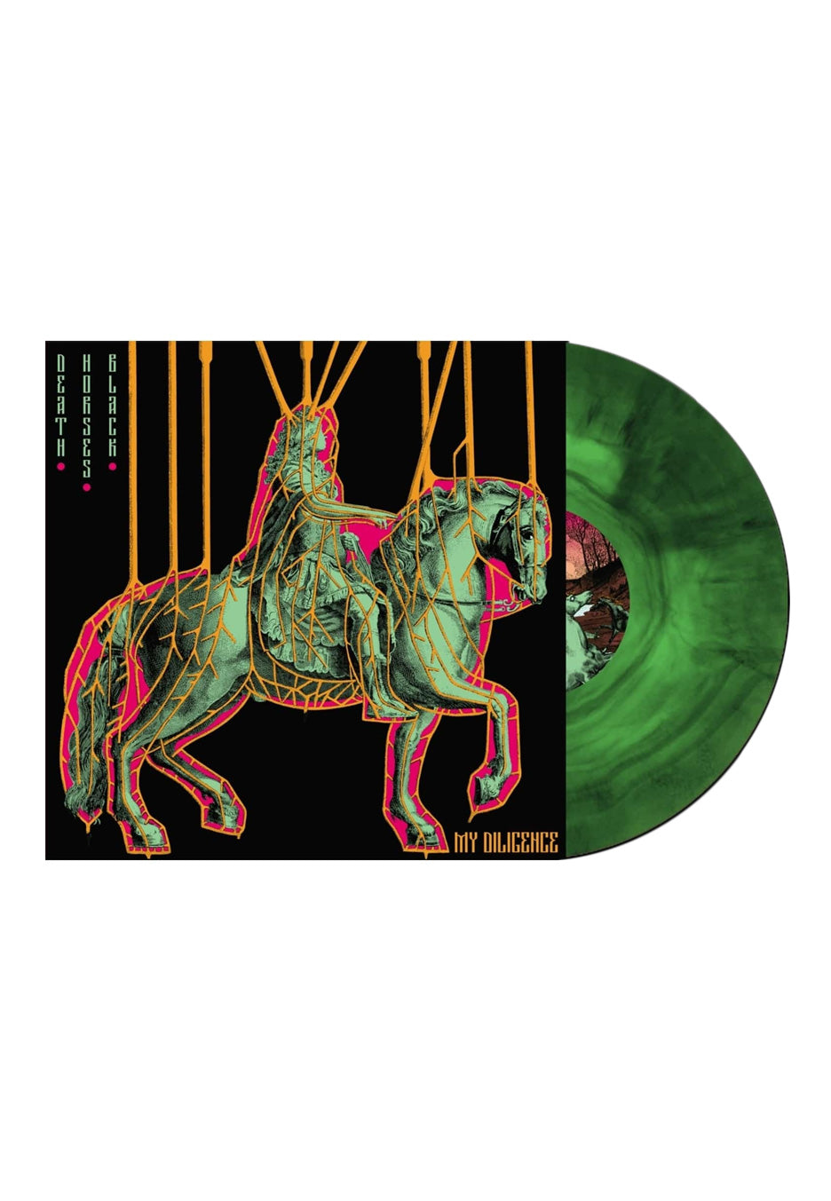 My Diligence - Death.Horses.Black Ltd. Green - Marbled Vinyl | Neutral-Image