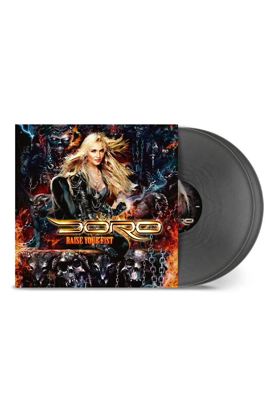 Doro - Raise Your Fist Ltd. Silver - Colored 2 Vinyl | Neutral-Image