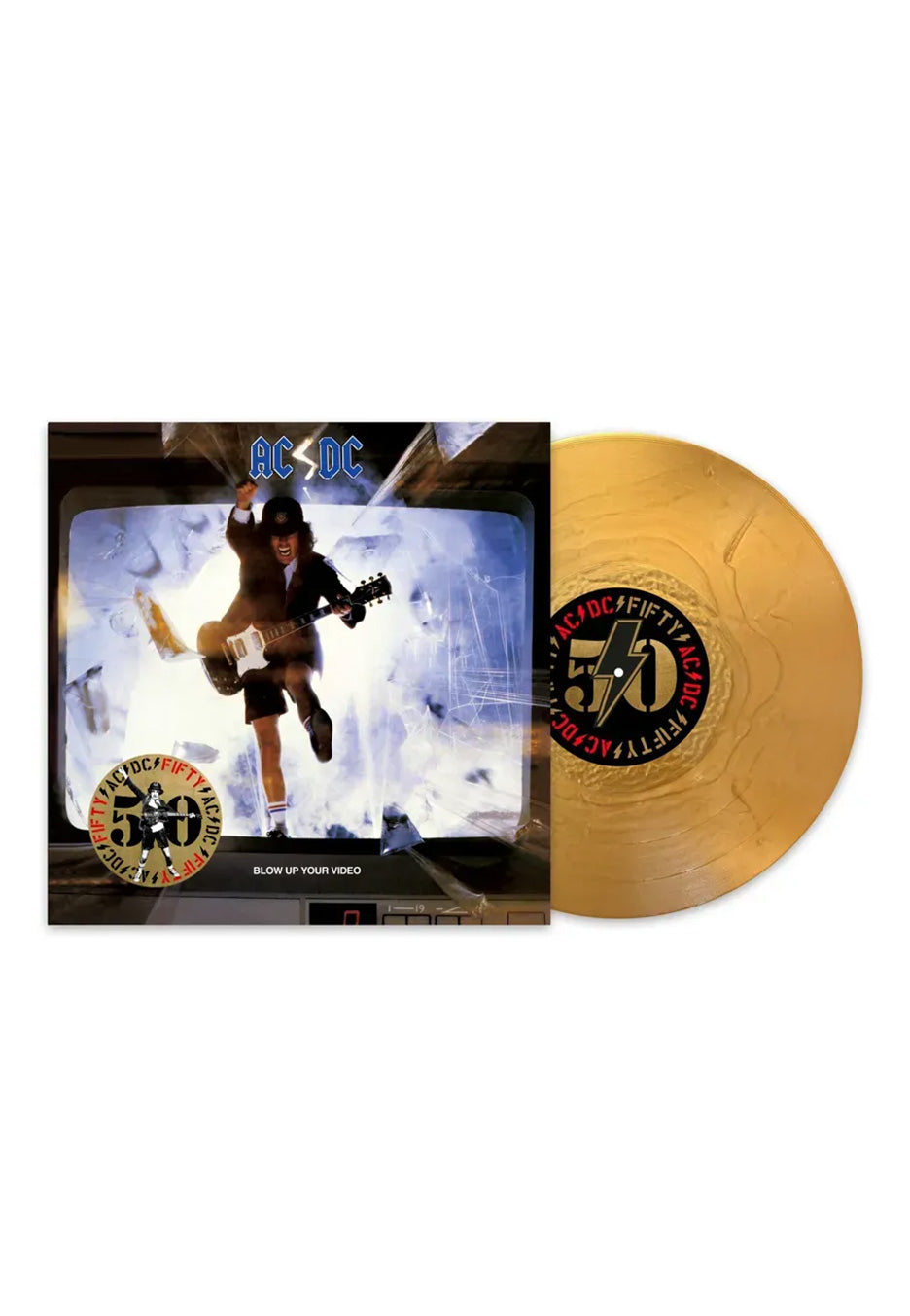 AC/DC - Blow Up Your Video (50th Anniversary) Ltd. Gold - Colored Vinyl | Neutral-Image