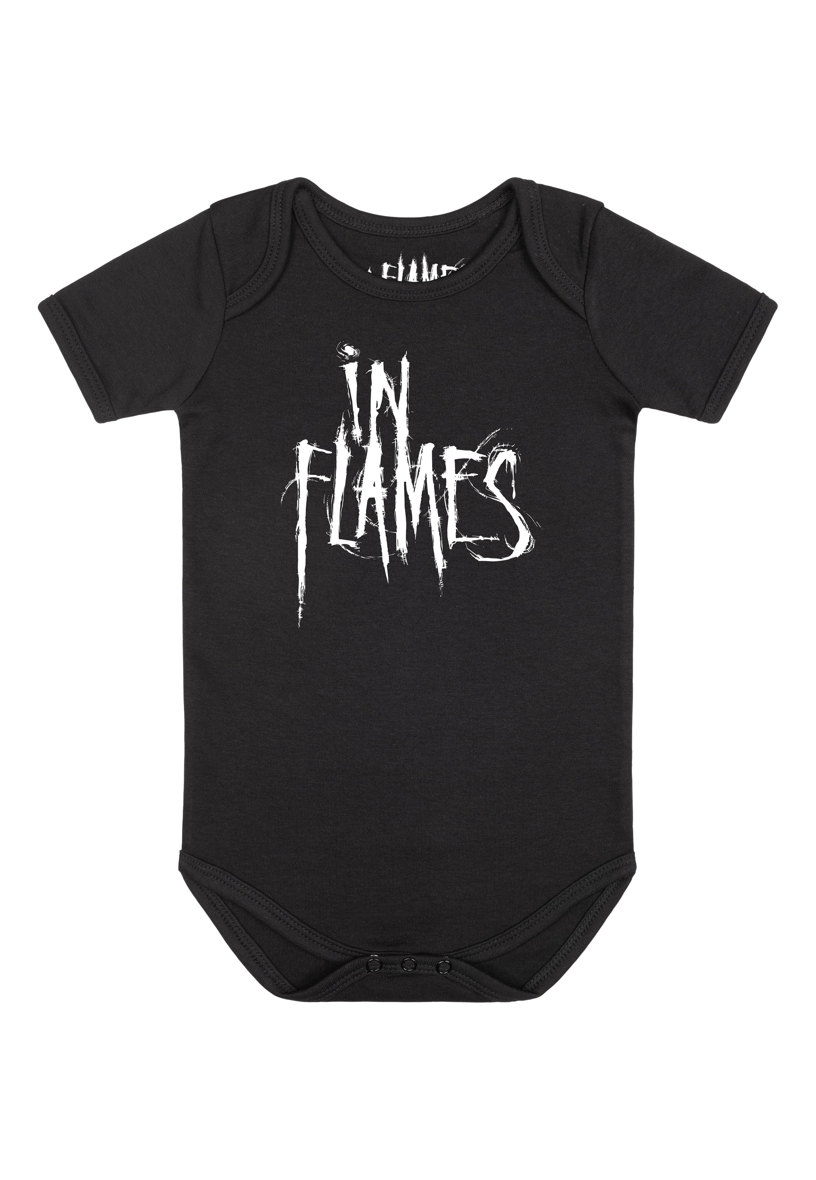 In Flames - Logo Babygrow Black/White - Bodysuit | Men-Image