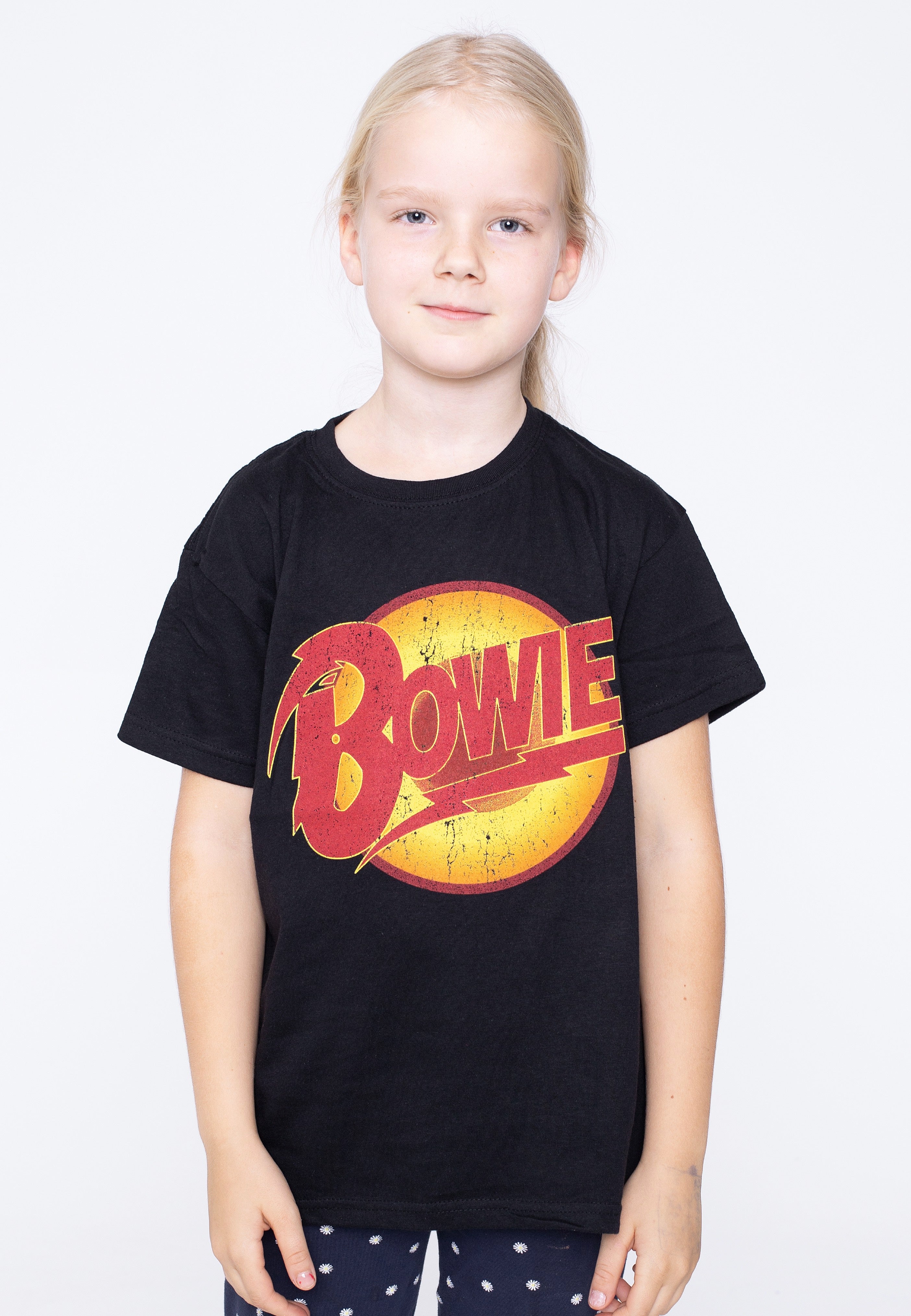 David Bowie - Vintage Diamond Dogs Logo Kids - T-Shirt | Men-Image