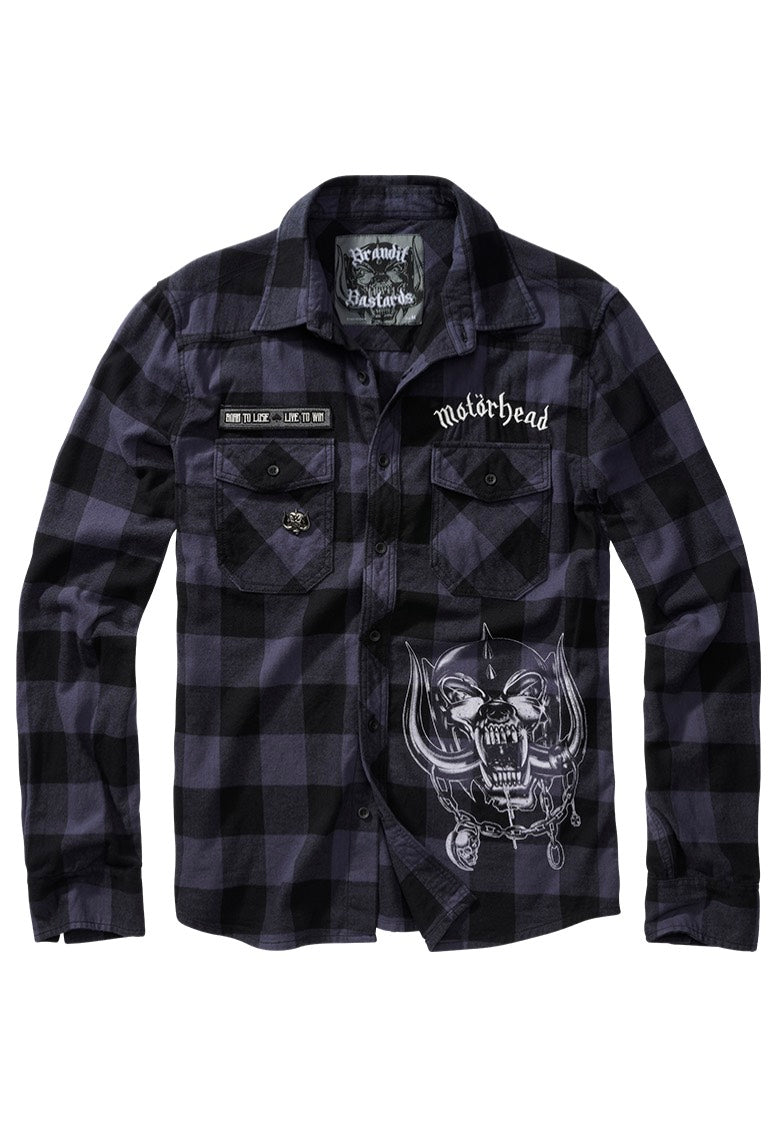 Brandit x Motörhead - Check - Shirt | Neutral-Image