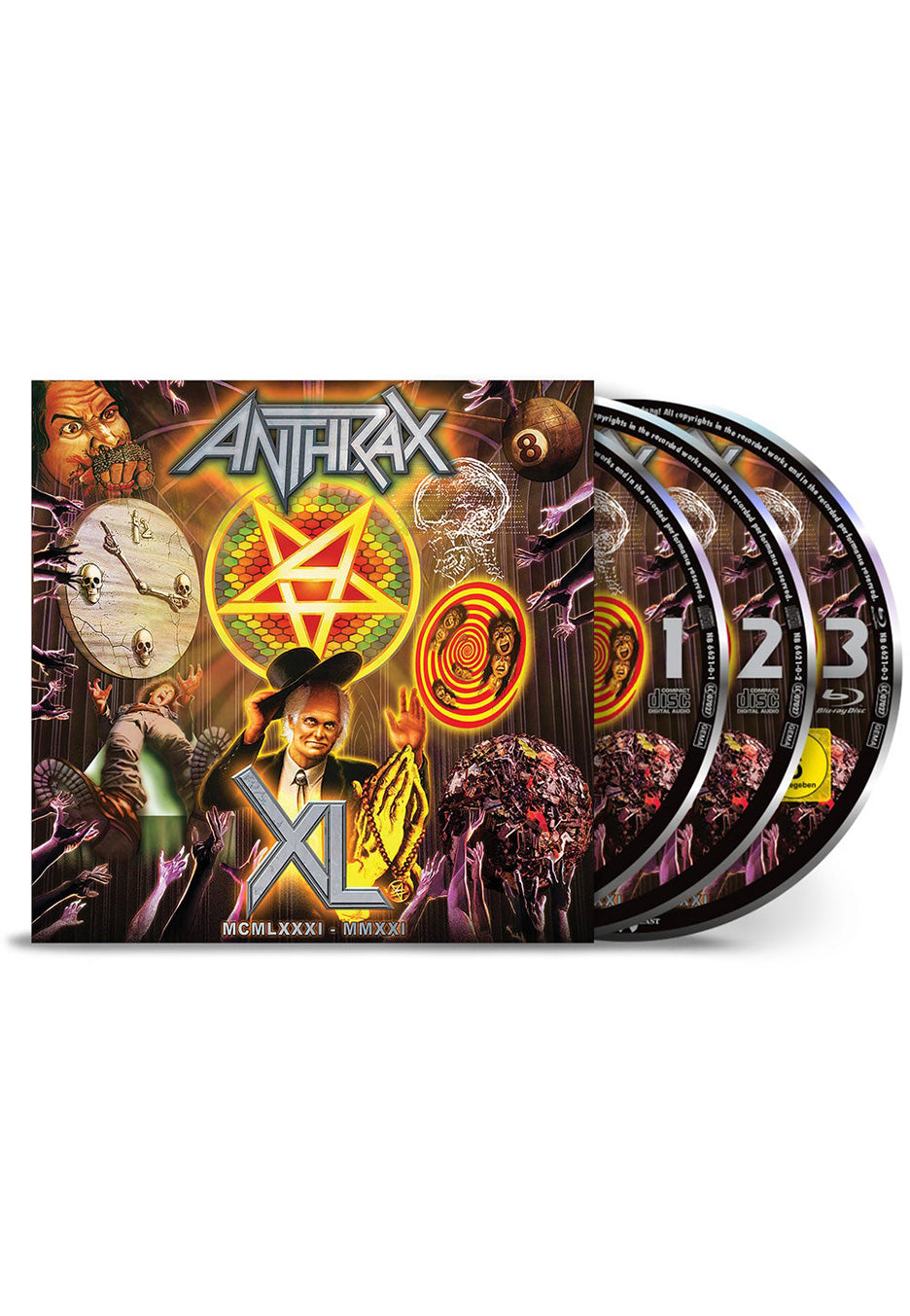 Anthrax - Xl - 2 CD + Blu Ray | Neutral-Image