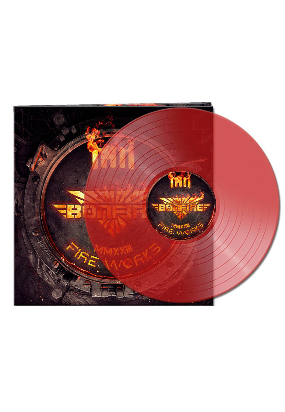 Bonfire - Fireworks MMXXIII Clear Red - Colored Vinyl | Neutral-Image