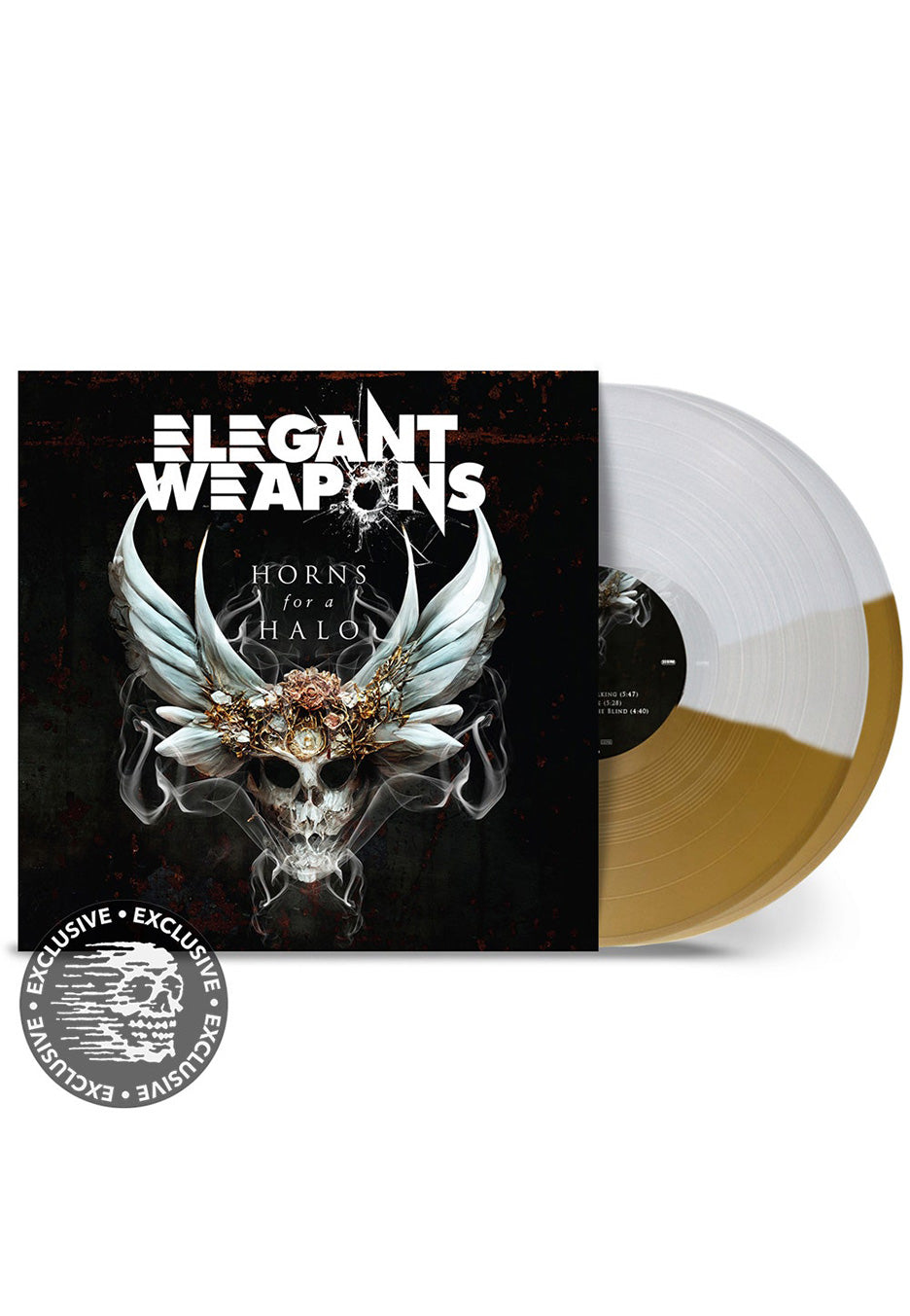 Elegant Weapons - Horns For A Halo Ltd. Clear/Gold Bi-Coloured - Colored 2 Vinyl | Neutral-Image