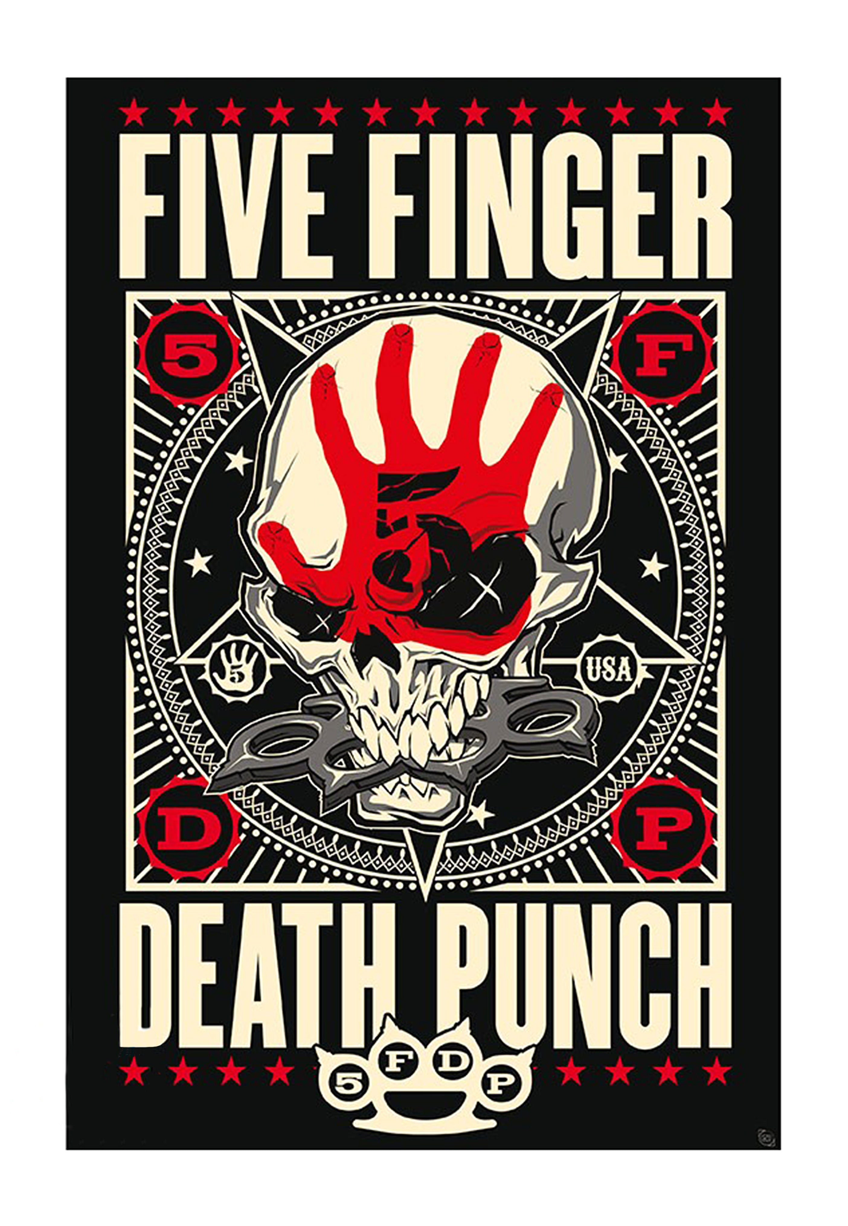 Five Finger Death Punch - Knucklehead Maxi - Poster | Neutral-Image