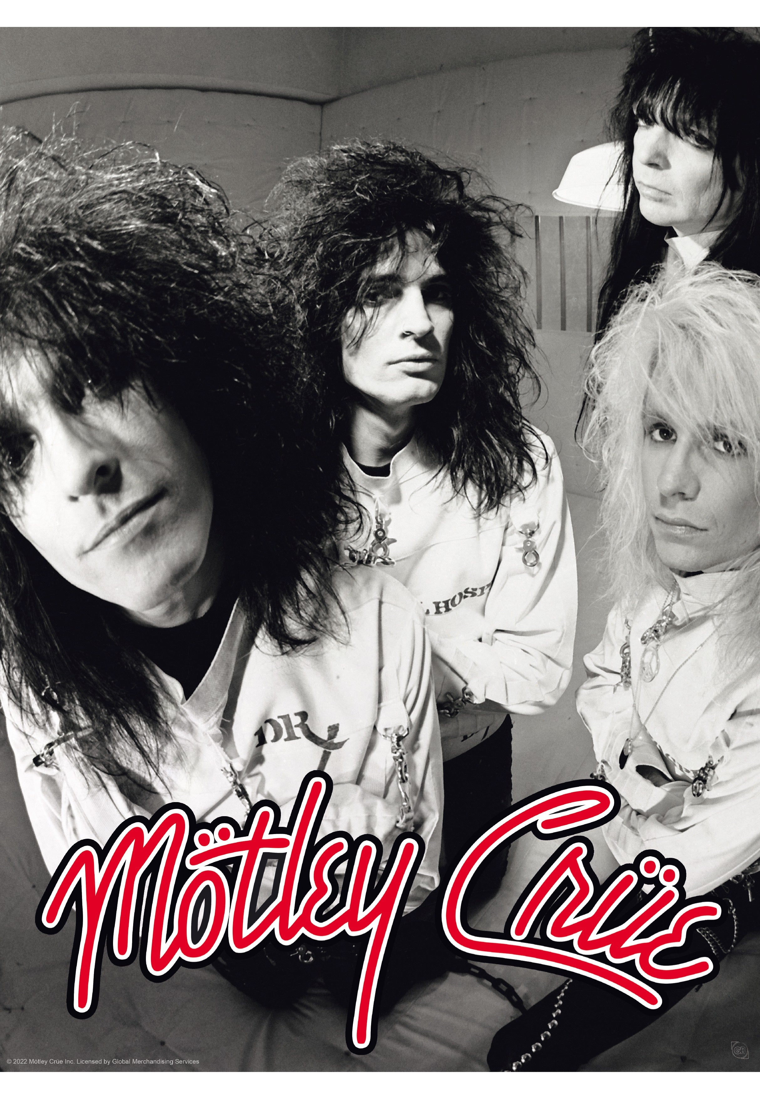 Mötley Crüe - Neon and Straightjackets Chibi Set - Poster | Neutral-Image