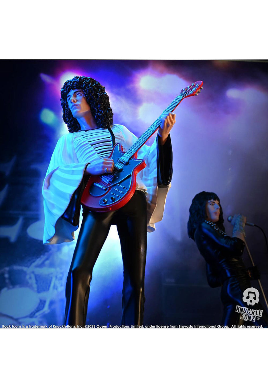 Queen - Brian May II (Sheer Heart Attack Era) Rock Iconz - Statue | Neutral-Image