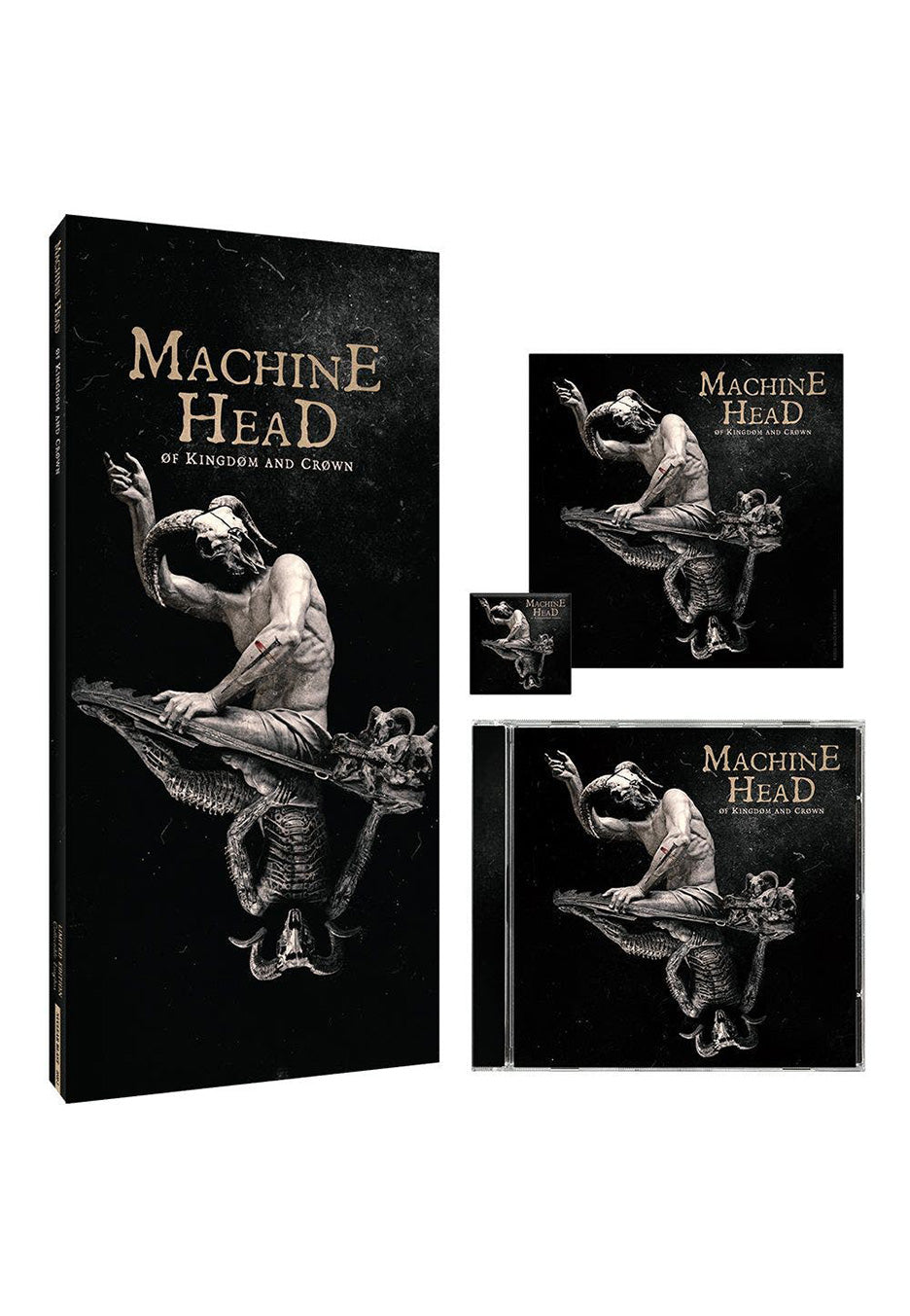 Machine Head - Øf Kingdøm And Crøwn - Longbox | Neutral-Image