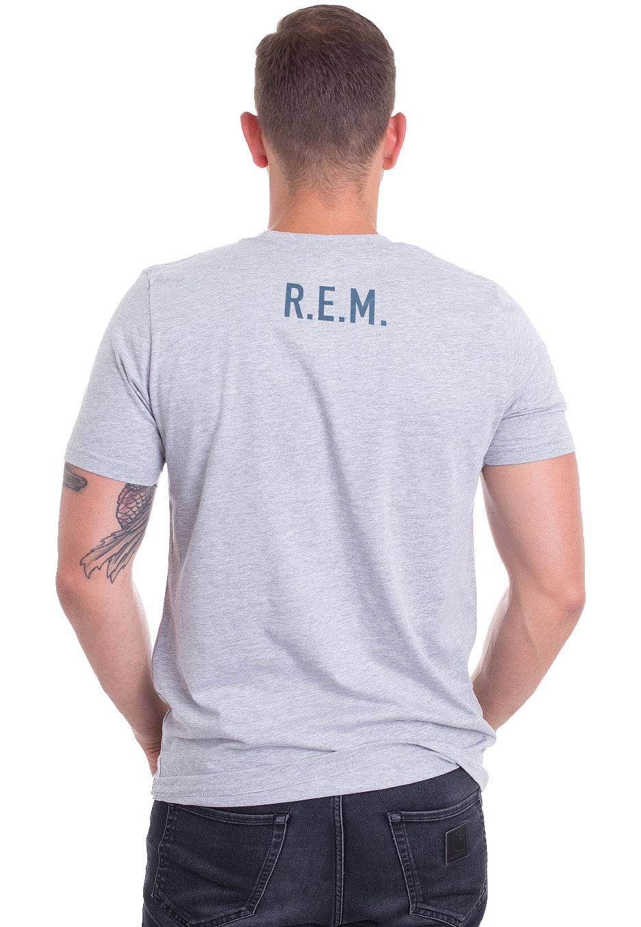 R.E.M. - Automatic For The People Heather Grey - T-Shirt | Men-Image