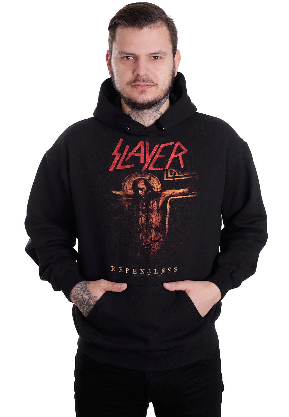 Slayer - Repentless Crucifix - Hoodie | Men-Image