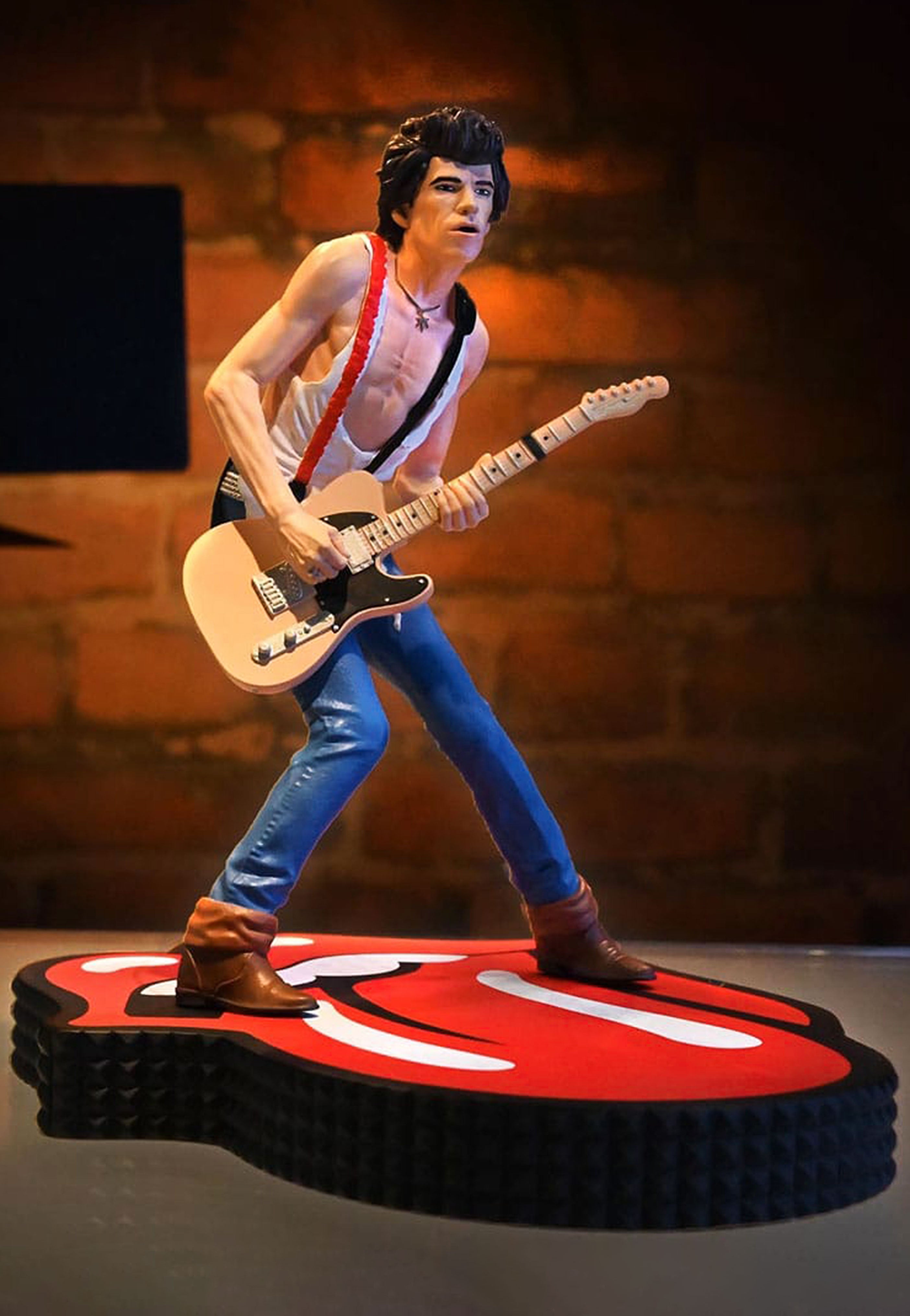 The Rolling Stones - Keith Richards (Tattoo You Tour 1981) Rock Iconz - Statue | Neutral-Image